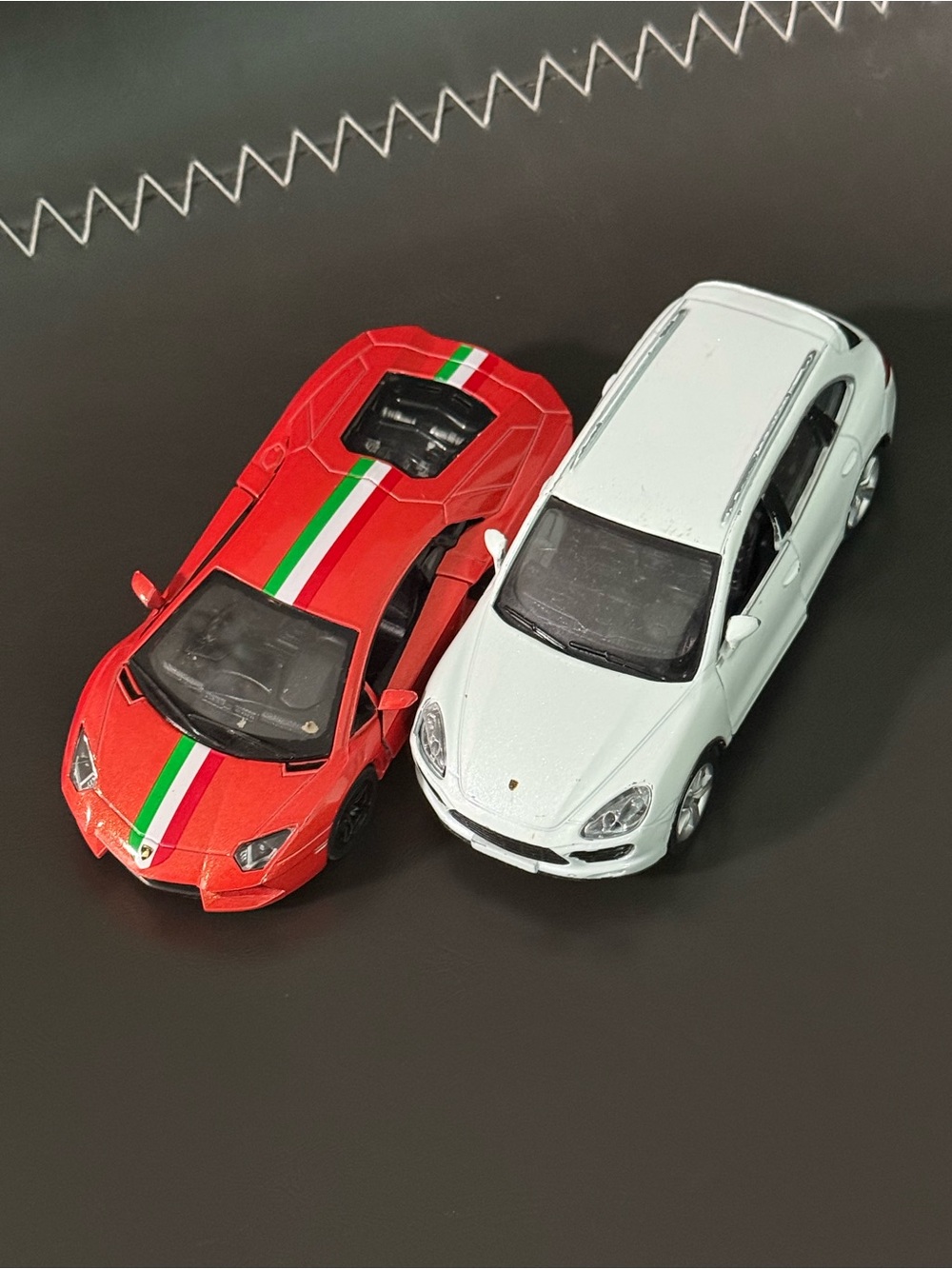 Red and White Kids Toy Car Set - Sports and SUV